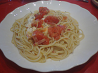 スパゲティハウス モッツァレッラとフレッシュトマト