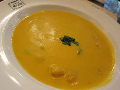 明治の館 かぼちゃのスープ